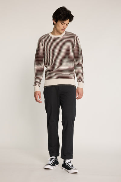 Barkers Mason Cotton Stripe Crew