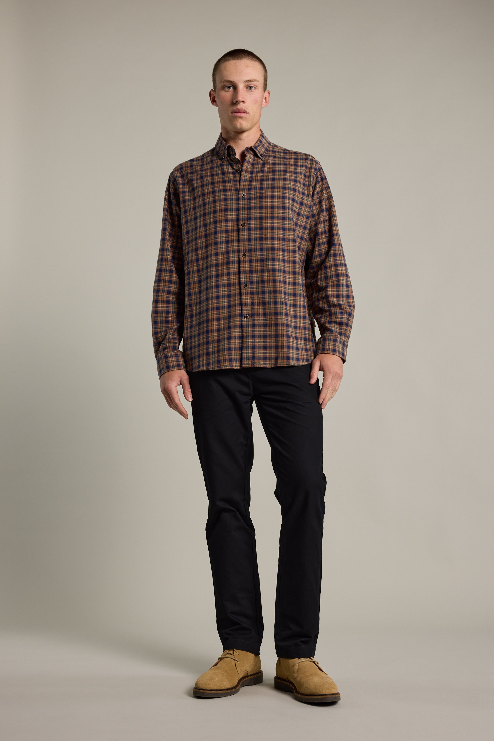 Barkers Manselheck Shirt, classic fit, alternate view
