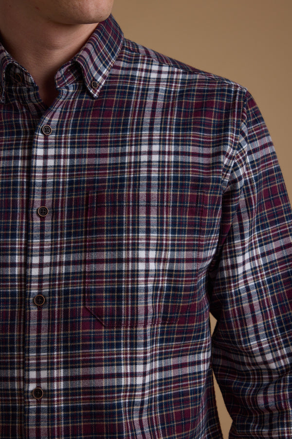 Barkers Woolmer Check Shirt, classic fit, alternate view