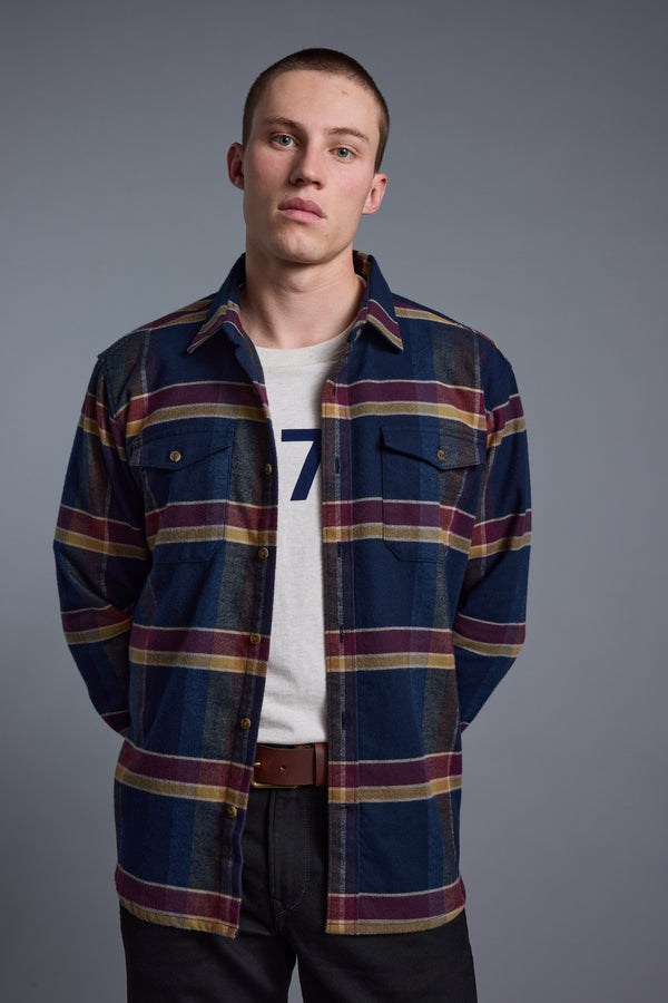 Barkers Heaton Check Overshirt, classic fit