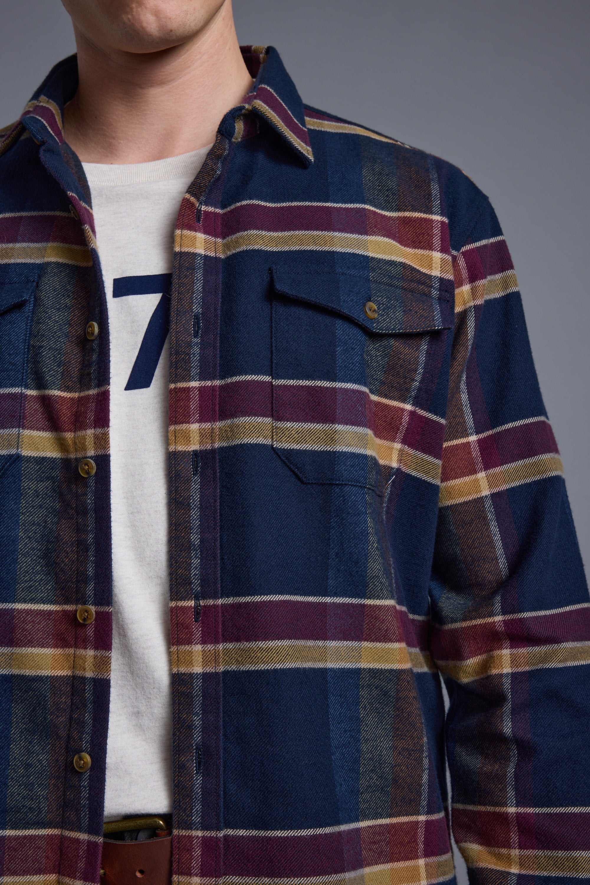 Barkers Heaton Check Overshirt, classic fit, additional view