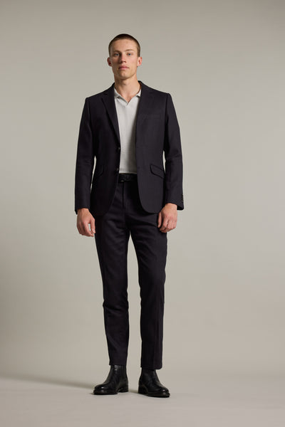 Barkers Windsor Texture Linen Blazer in black