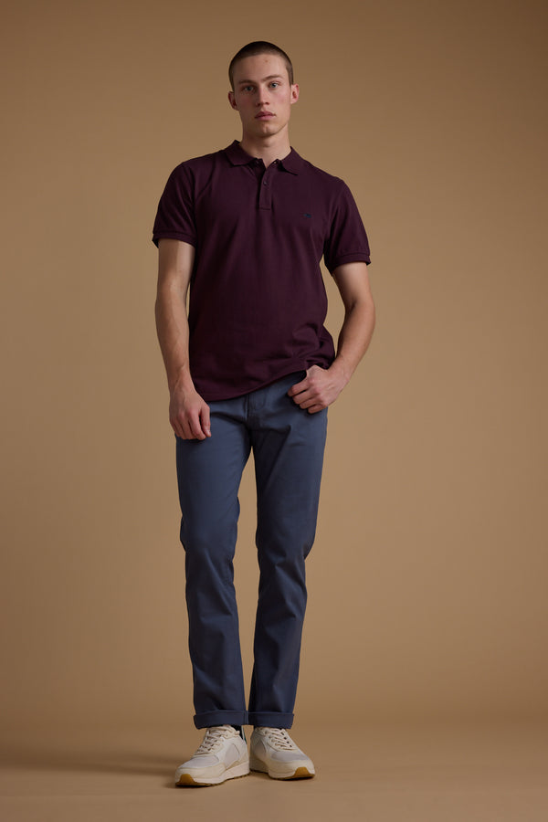 Barkers Beckett  5-Pocket Pant in steel blue, additional view
