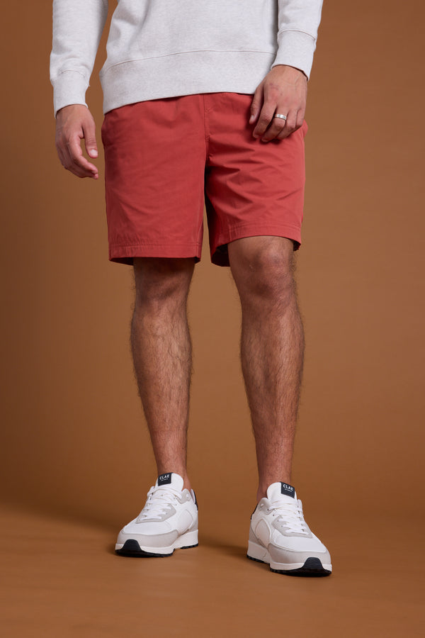 Barkers Davis Weekend Short in red, additional view