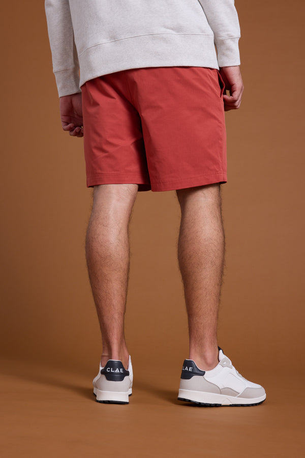 Barkers Davis Weekend Short in red, additional view