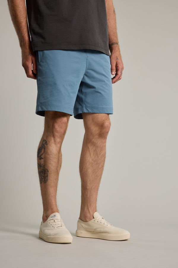 Barkers Davis Weekend Short in stone blue, additional view