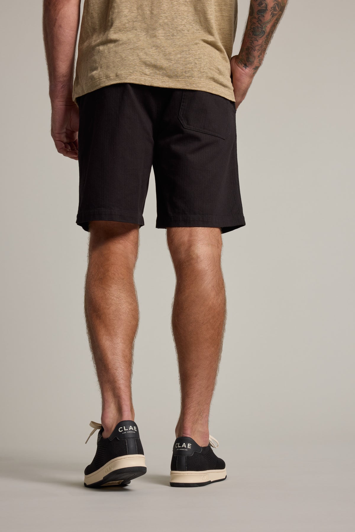 Barkers Hampton Weekend Short in black, additional view