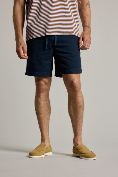 Barkers Harley GD Weekend Short in dark blue, relaxed fit