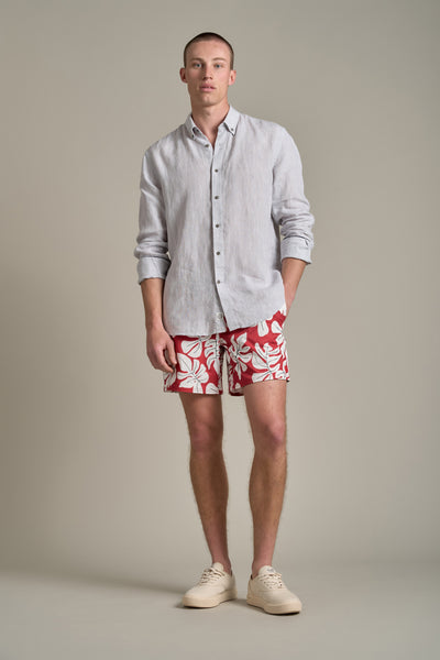 Barkers Overton Print Volley in red