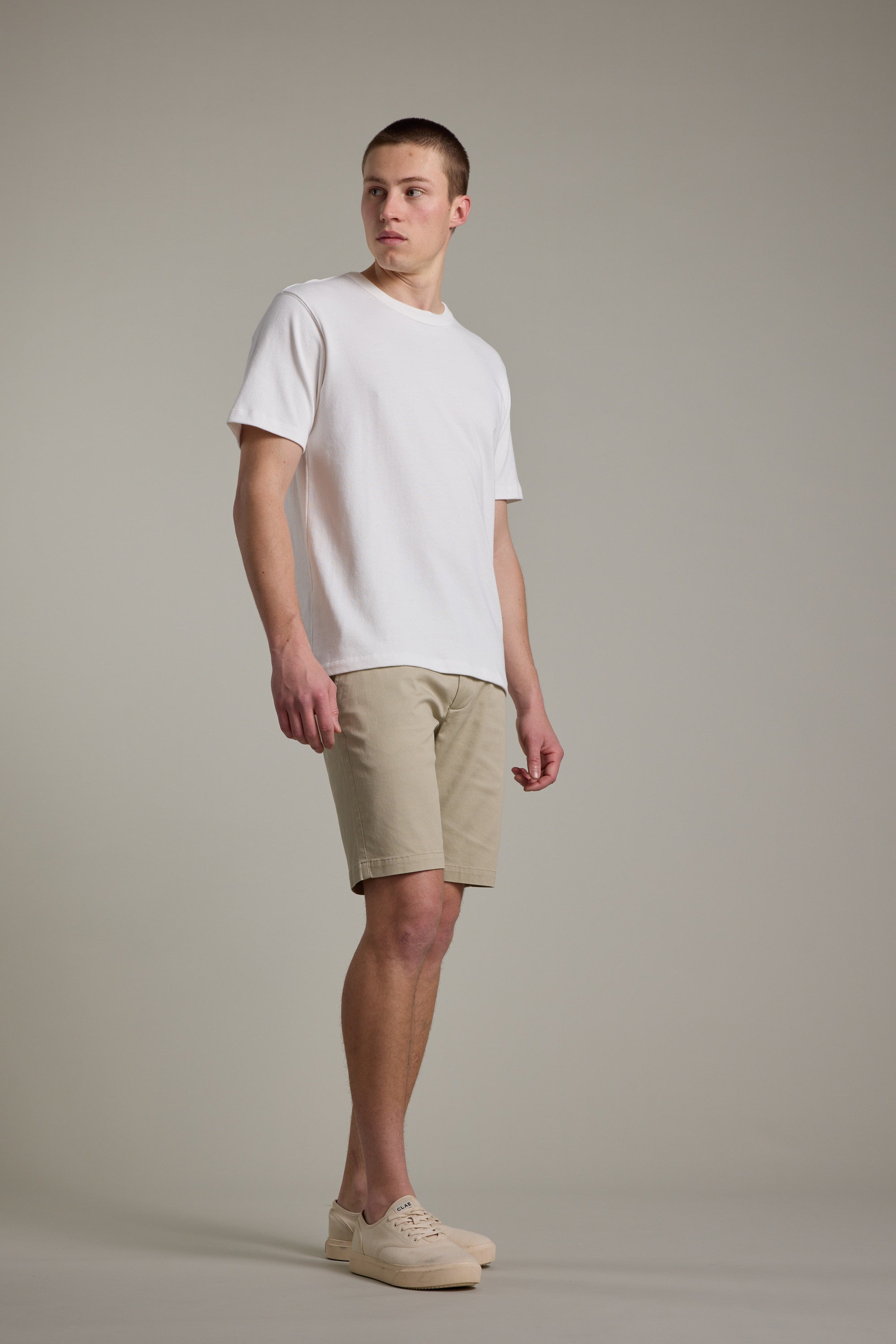 Barkers Braddock Walk Short in sand, additional view