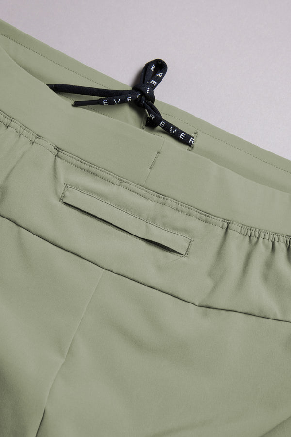 WearEver Cadence Short in green, flat lay