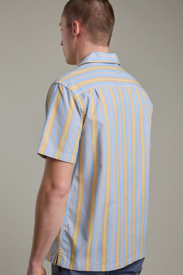 Barkers Welby Stripe Cuban Shirt, cotton, additional view