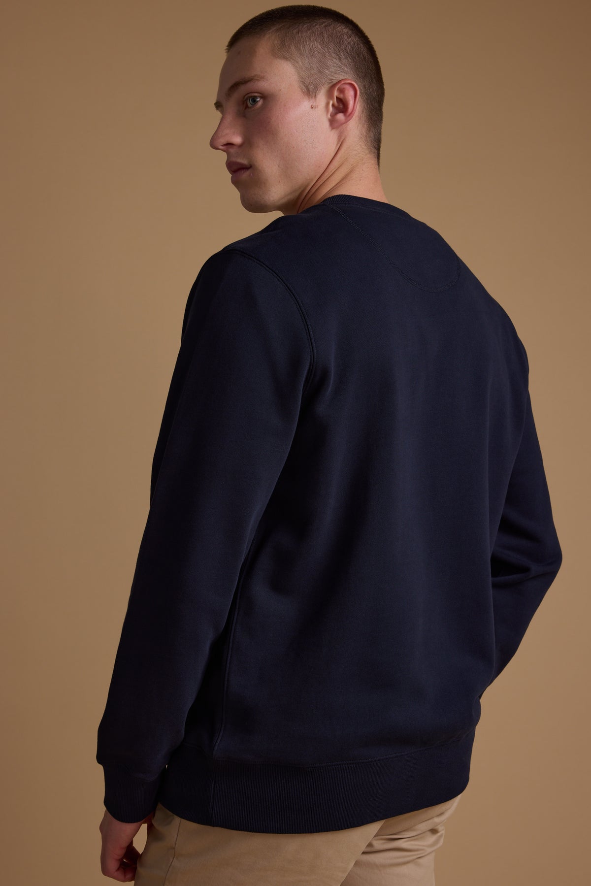 Barkers 1972  Crew in navy, cotton, additional view