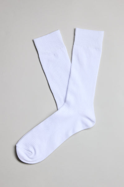 Barkers Business Sock in white