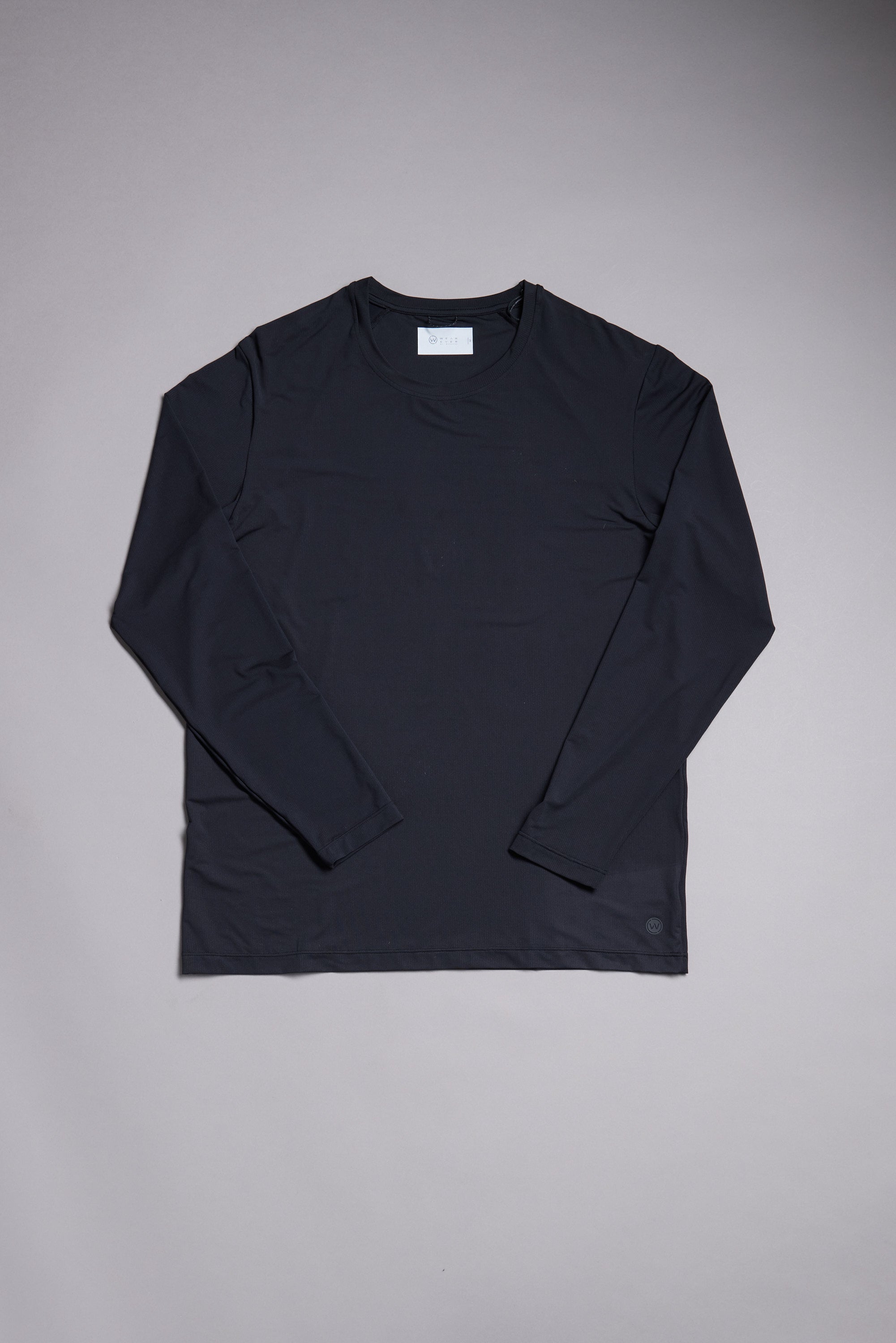 WearEver Pulse Long Sleeve Tee in black, additional view