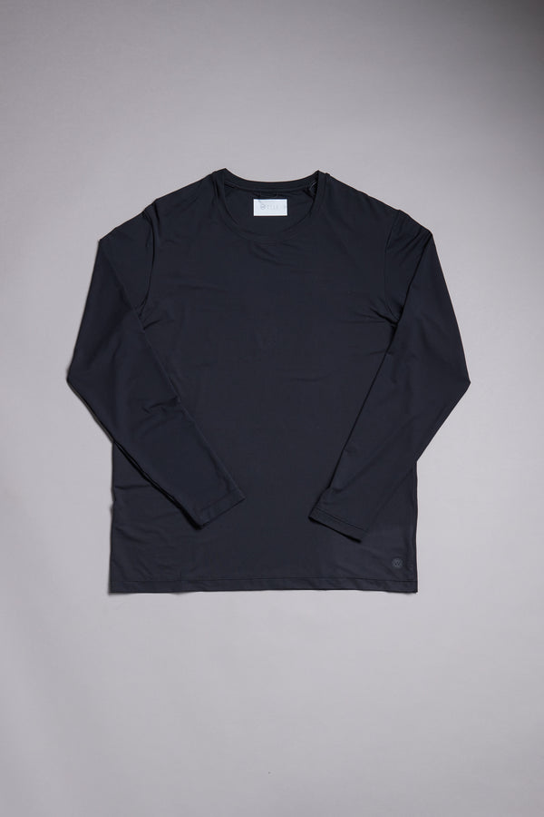 WearEver Pulse Long Sleeve Tee in black, additional view