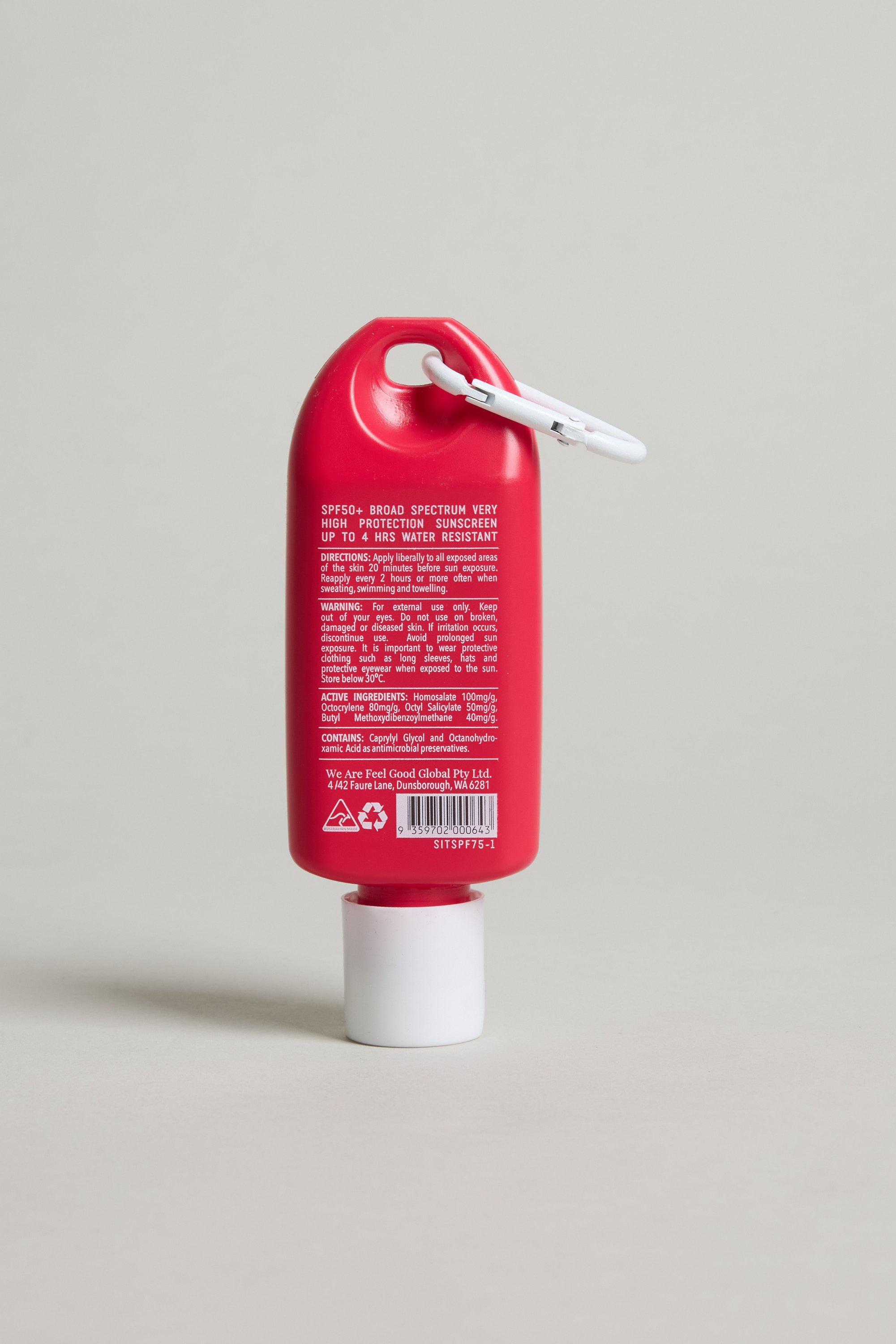 Other Signature Sunscreen Lotion SPF50+ 75ml (Traveller) in red, additional view