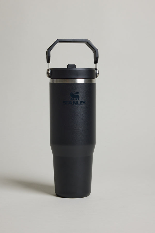 Stanley The IceFlow Flip Straw Tumbler 30 OZ in black